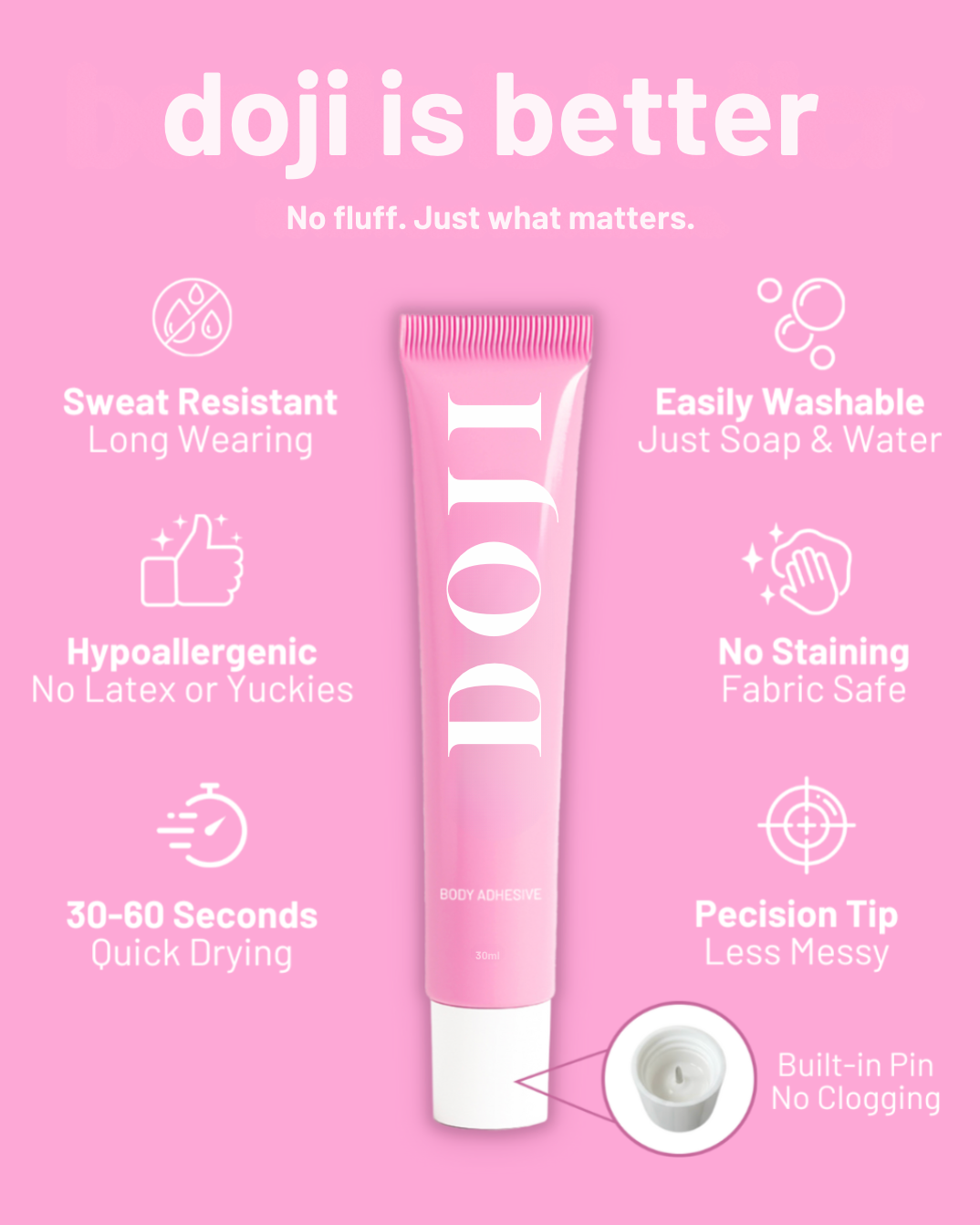 Doji® Body Adhesive