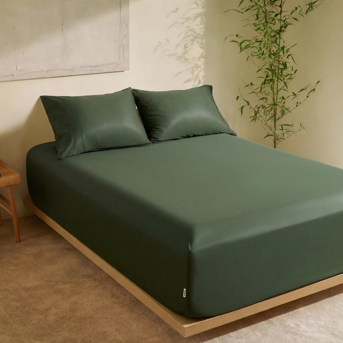 PureWoven™ Organically Grown Bamboo Viscose Fitted Sheet Set
