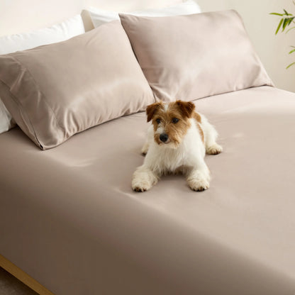 PureWoven™ Organically Grown Bamboo Viscose Fitted Sheet Set