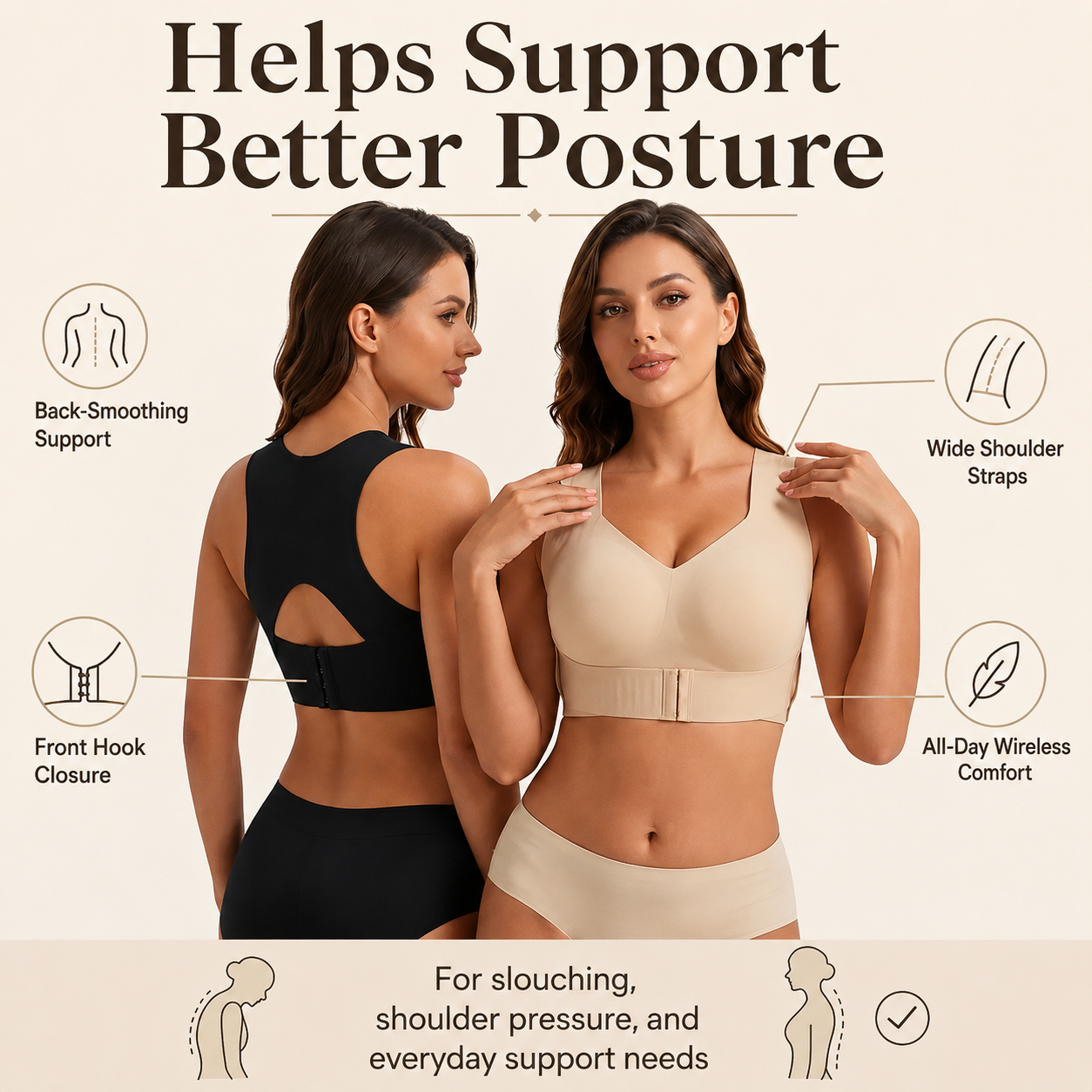 Doji Posture Support Bra
