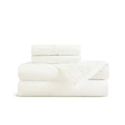 Ruched Sheet Set