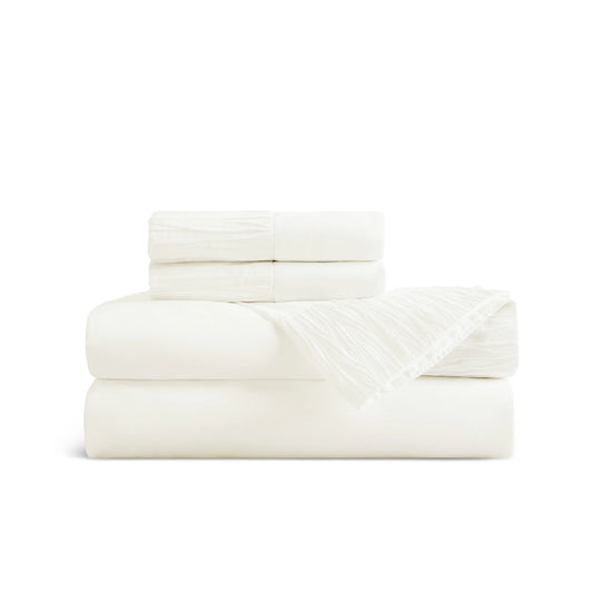 Ruched Sheet Set