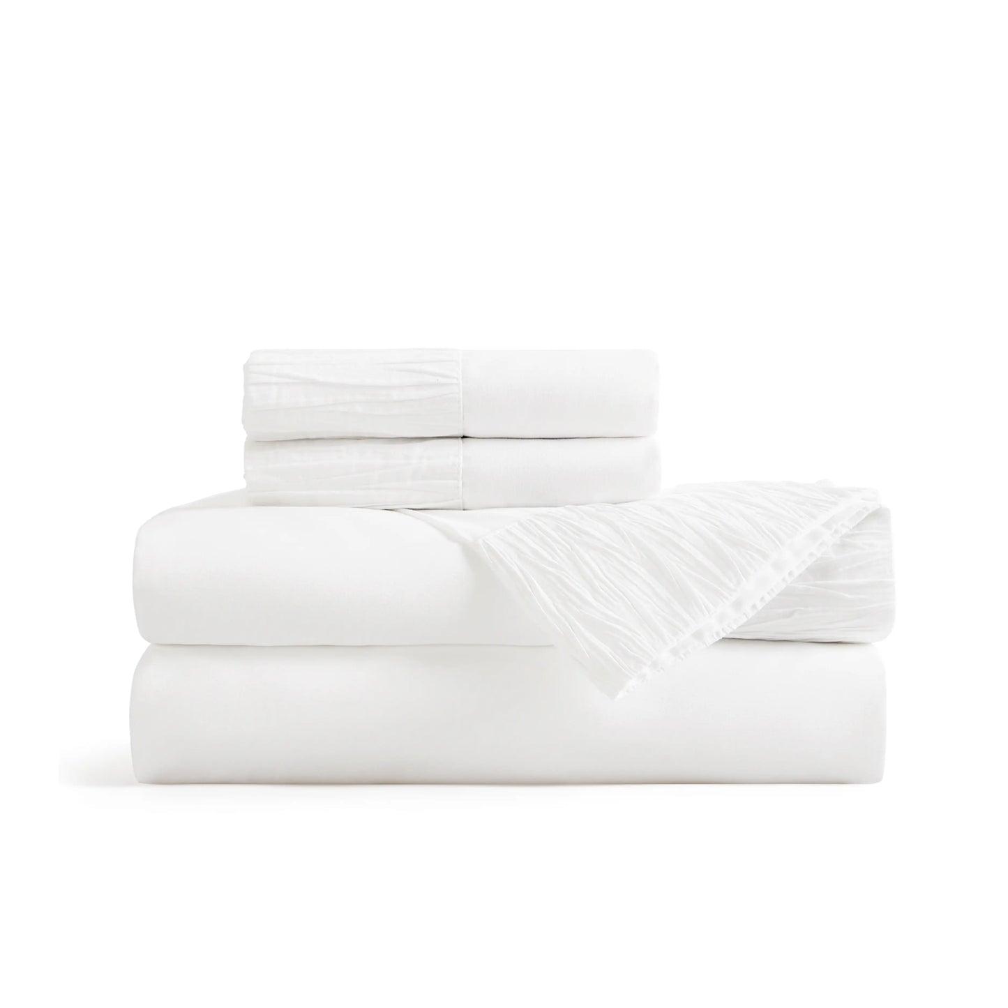 Ruched Sheet Set