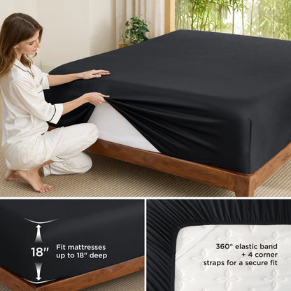 Rayon Derived From Bamboo Fitted Sheet
