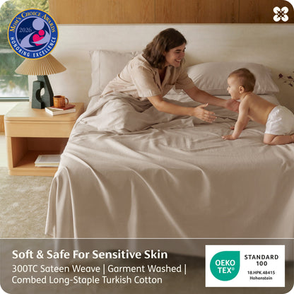 PureWoven™ Organic Cotton Sheet Set