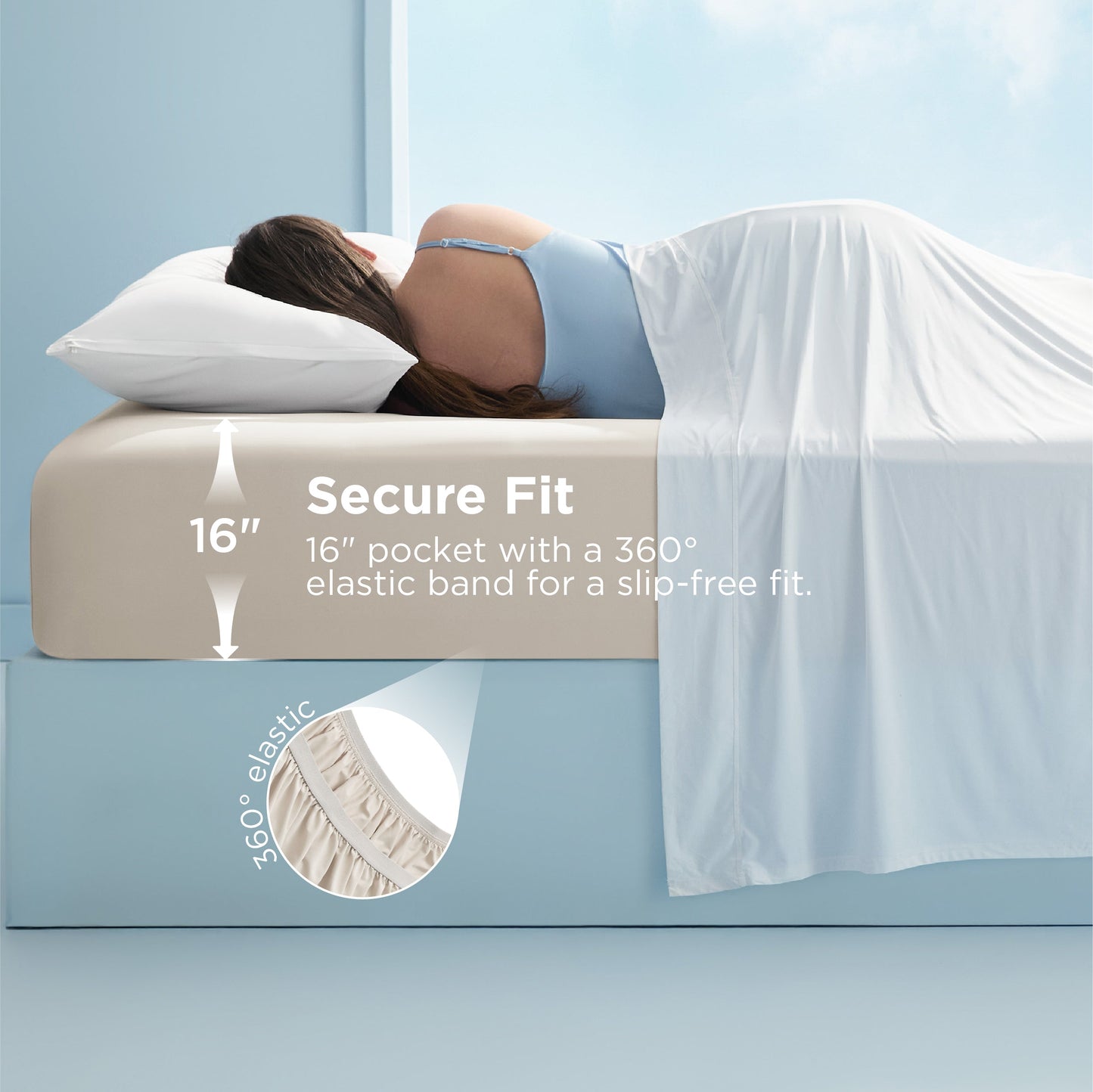 Cooling Fitted Sheet