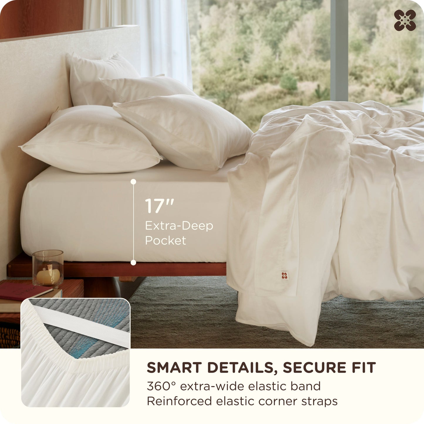 PureWoven™ Organic Cotton Sheet Set
