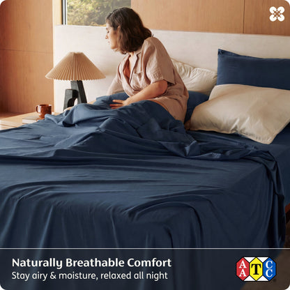 PureWoven™ Organic Cotton Sheet Set