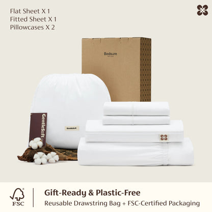 PureWoven™ Giza Egyptian Cotton Sheet Set