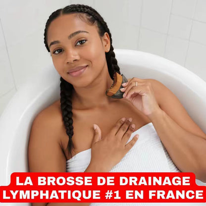 Brosse drainage lymphatique visage