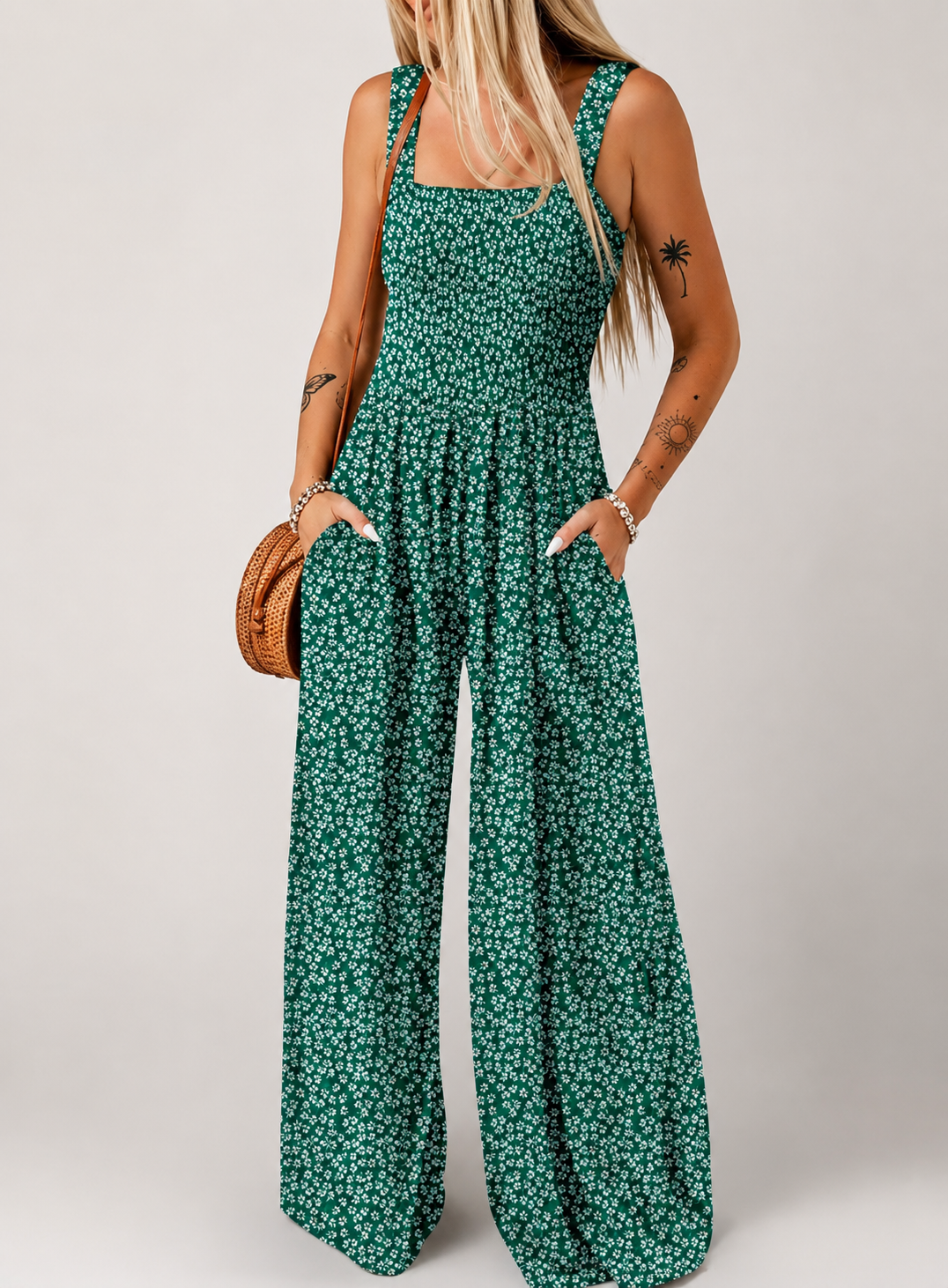 Wildflower Wide-Leg Jumpsuit