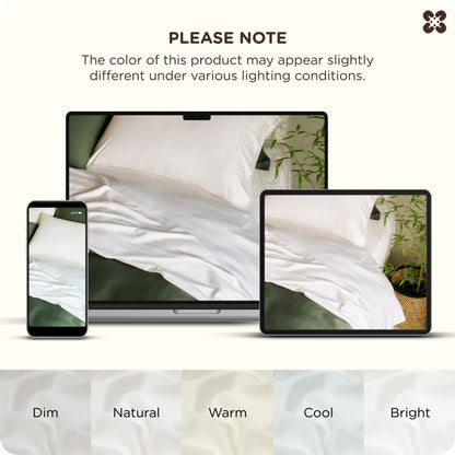 PureWoven™ Organically Grown Bamboo Viscose Sheet Set