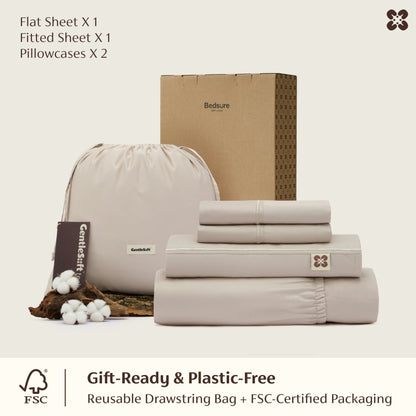 PureWoven™ Giza Egyptian Cotton Sheet Set