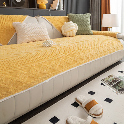 Cloudweave Plush Sofa Cover
