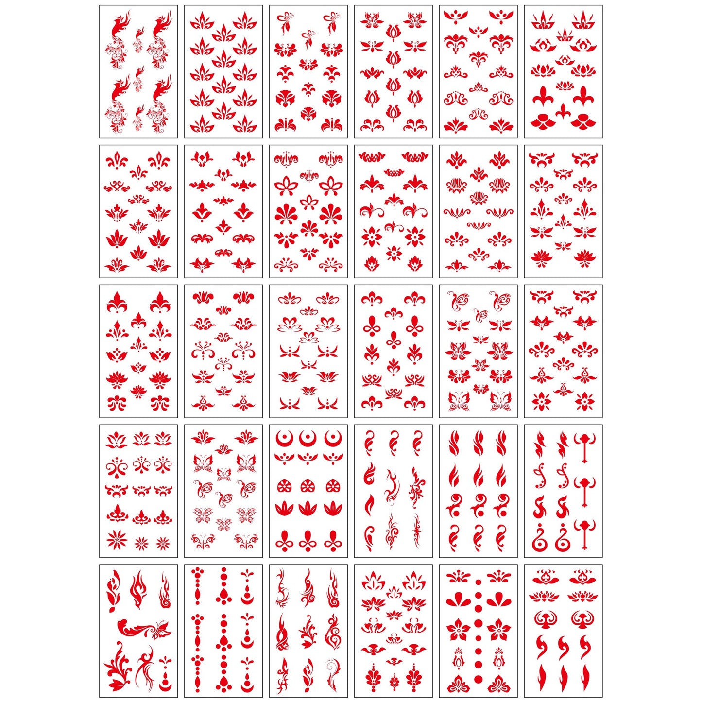 TinyInk Pack™ — Mini Temporary Tattoo Mega Sheets