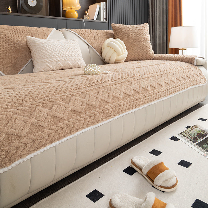 Cloudweave Plush Sofa Cover