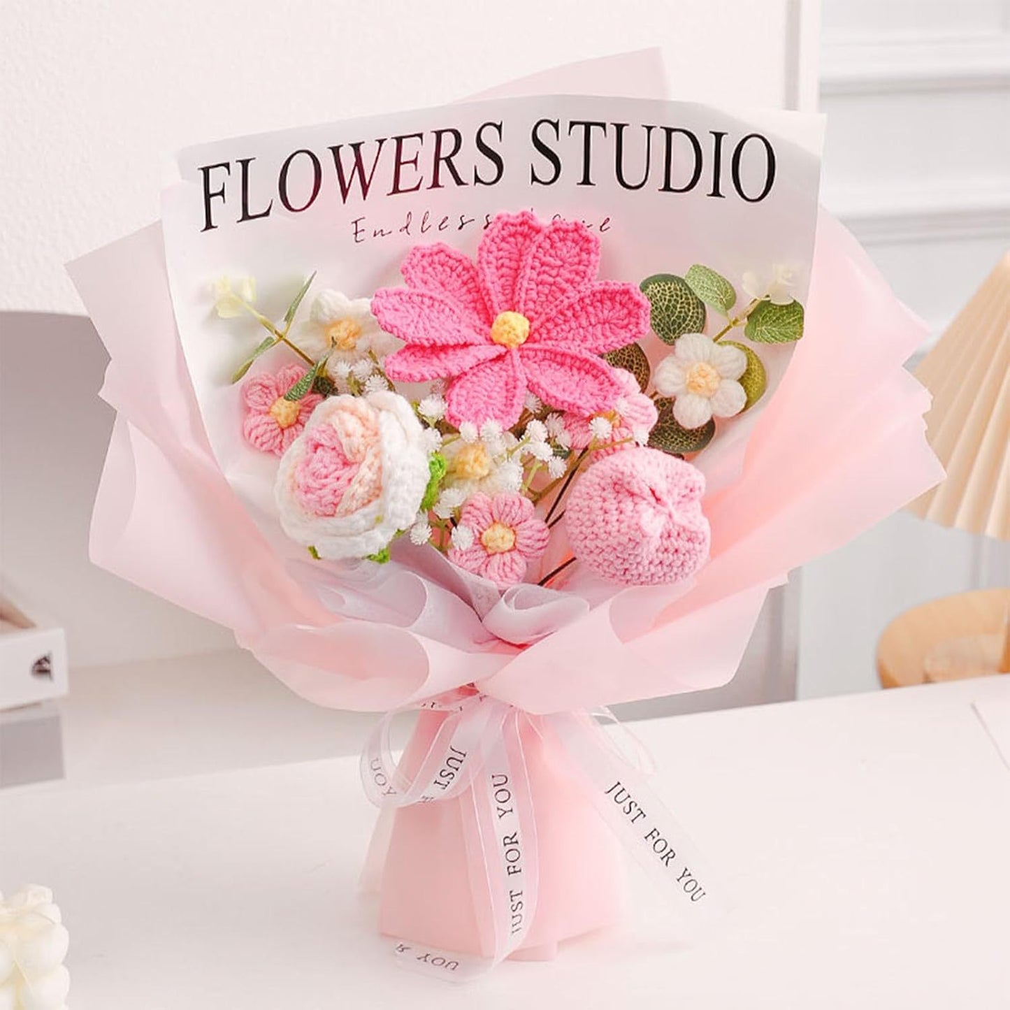 BloomForever™ — Handcrafted Crochet Flower Bouquet