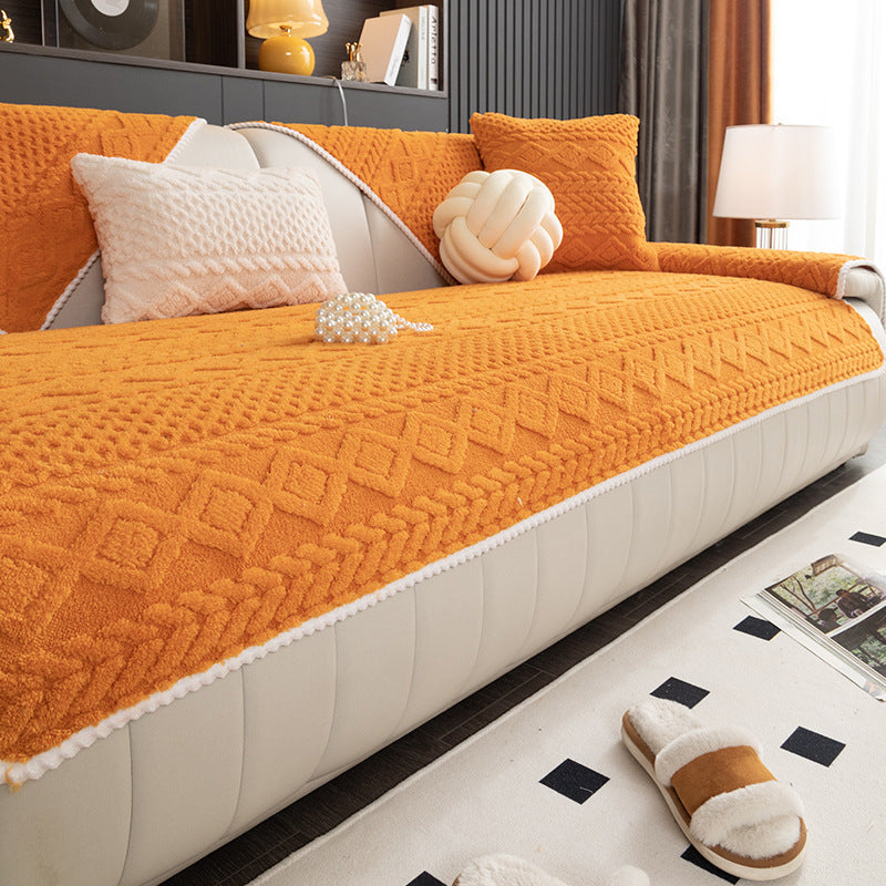 Cloudweave Plush Sofa Cover