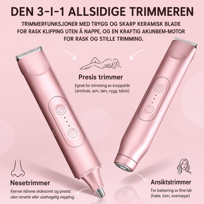 Glow G1 Pro 3 in 1 Portable Women Bikini Trimmer&Shaver
